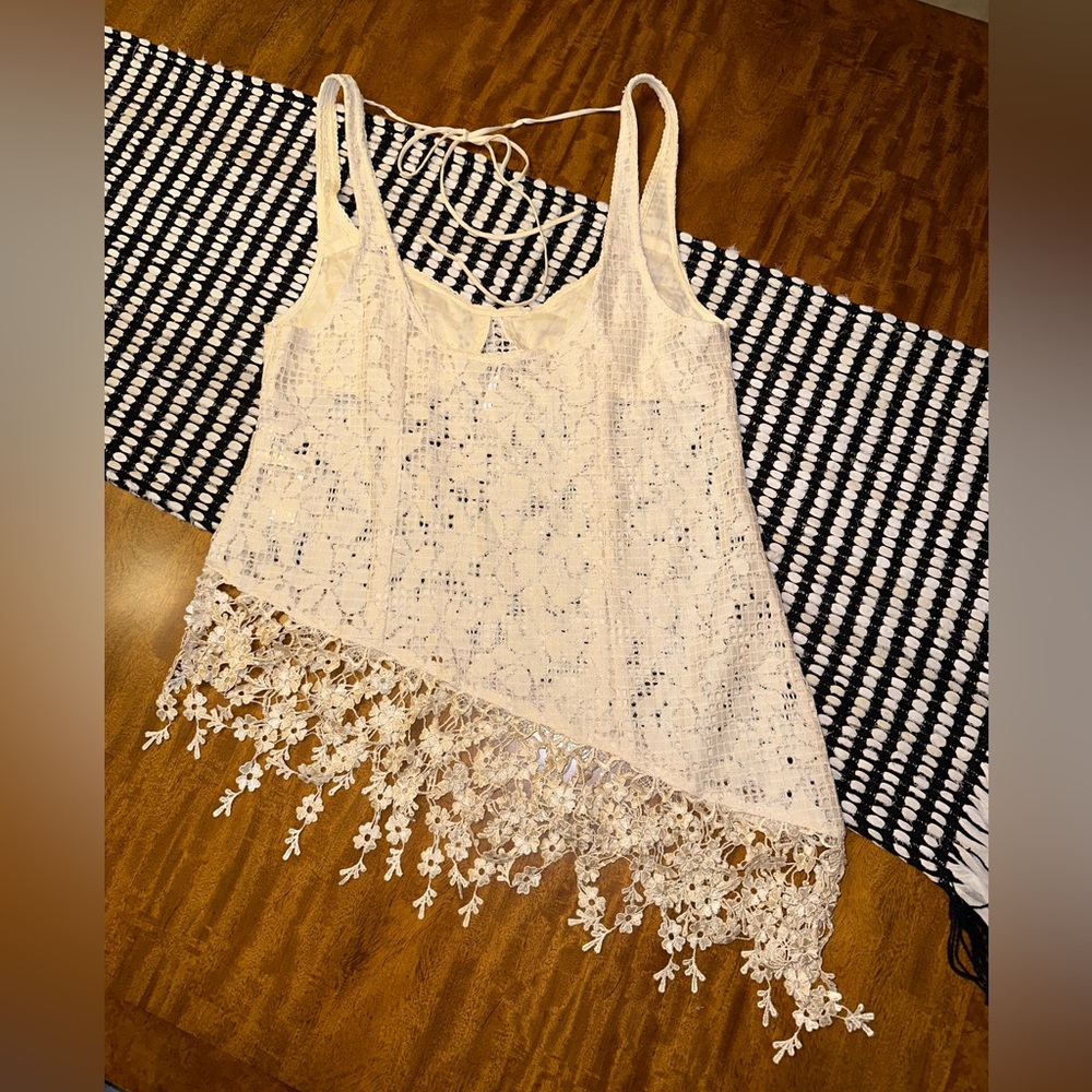 Free People Alisabeth Tunic in Whitecap Grey NEW - Picture 5 of 7